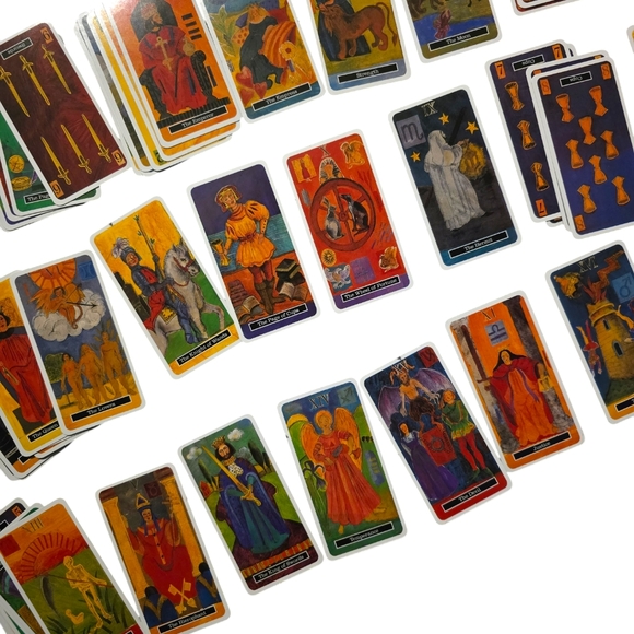 Tarot Card Deck 78 Tarot Cards Oracle Cards Divination - Picture 2 of 2
